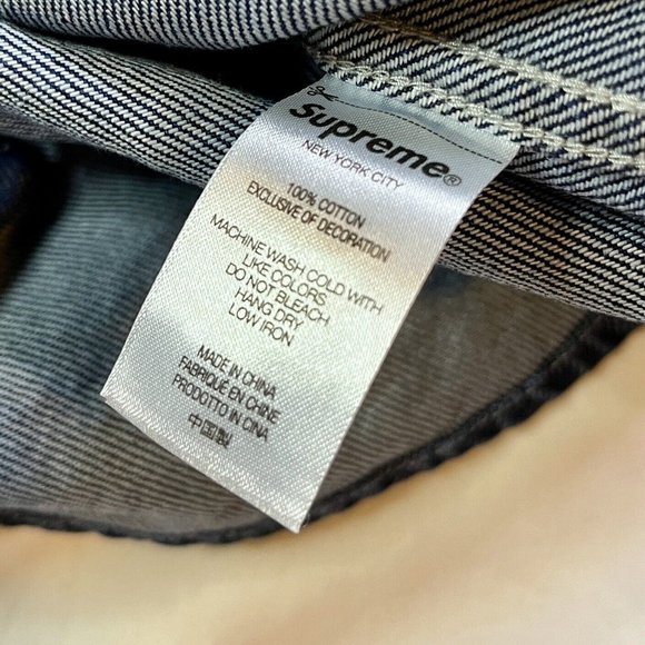 Supreme Small Box Shirt (FW22)Denim M - Picture 3 of 6